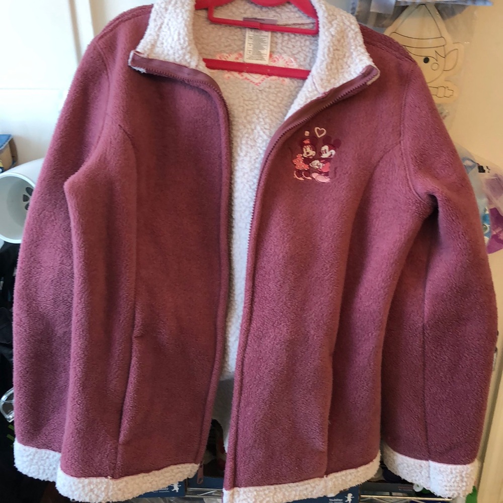 Disney Mickey/Minnie Zipper Sweater